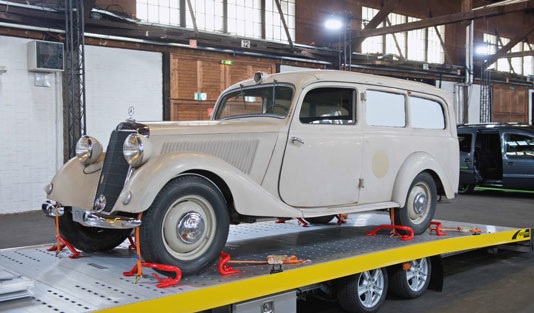 «Grossvater» der modernen Lieferwagen: Der Typ 170 V wurde im Jahr 1936 lanciert und vielfach als Krankenwagen eingesetzt.