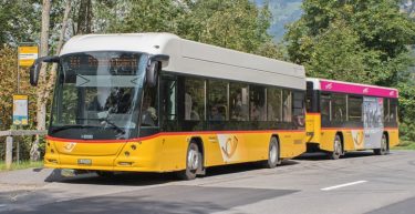 Postauto Buszüge TIR transNews