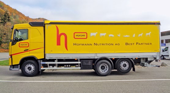 Hokovit Tiernahrung Volvo FH TIR transNews