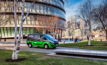 Ford Transit Custom PHEV London Test 2017 TIR transNews