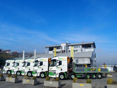 Renault Trucks bei Creabeton Baustoff AG TIR transNews