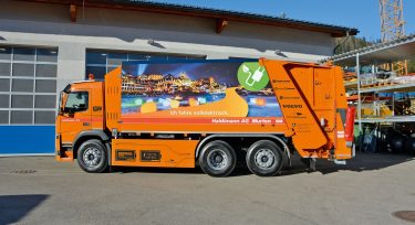 Elektromobilität Müllabfuhr Futuricum TIR transNews
