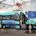 Elektro-Sprinter mit Pantograf Universal Busworld Europe 2017 Kortrijk TIR transNews