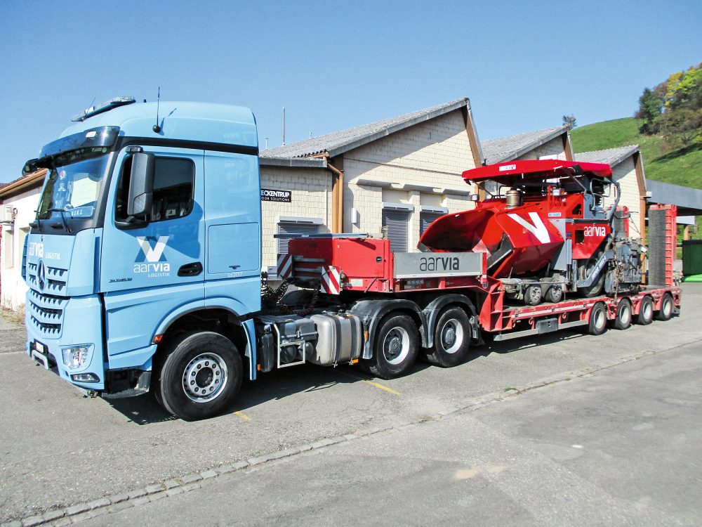 Mercedes-Benz Arocs 3363 LS 6×4 Aarvia Logistik AG TIR transNews