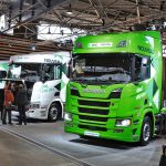 Solutrans Lyon Scania G410 GNV TIR transNews