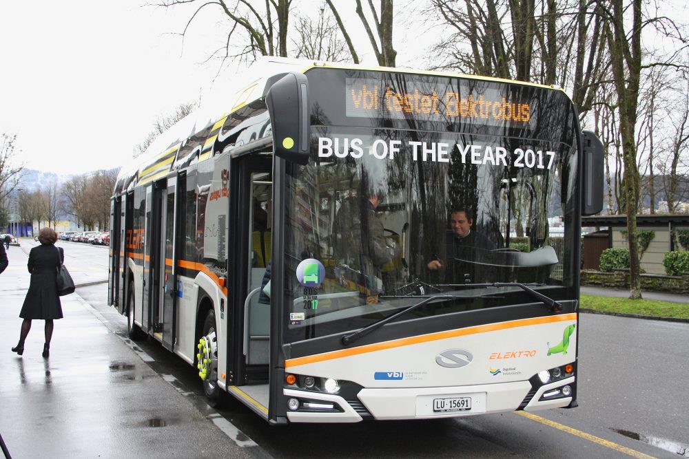 Solaris Urbino 12 electric TIR transNews