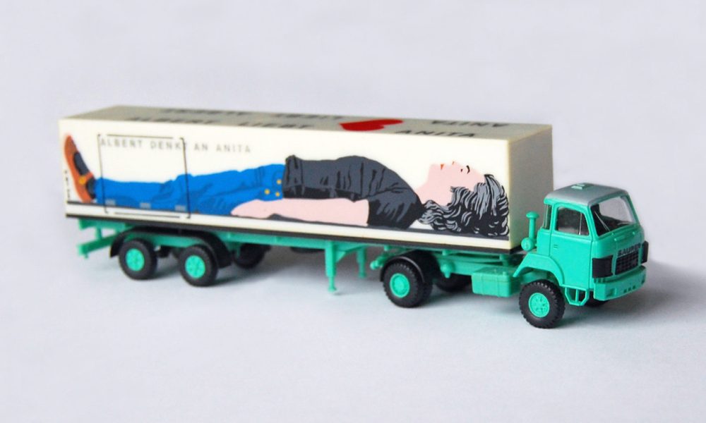 Migros-LKW 1983 Saurer TIR transNews