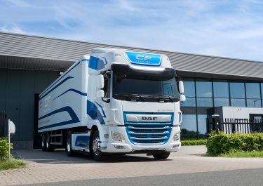 DAF CF Electric TIR transNews