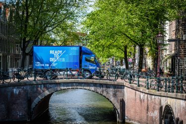 Elektro-­Truck Fuso eCanter Holland TIR transNews