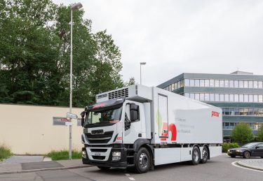 Pistor AG E-Force Elektrolastwagen Dreiachser