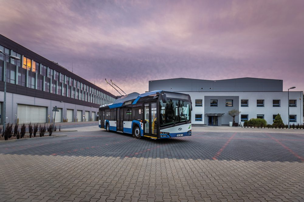 Solaris Trollino 12 Saint-Etienne TIR transNews