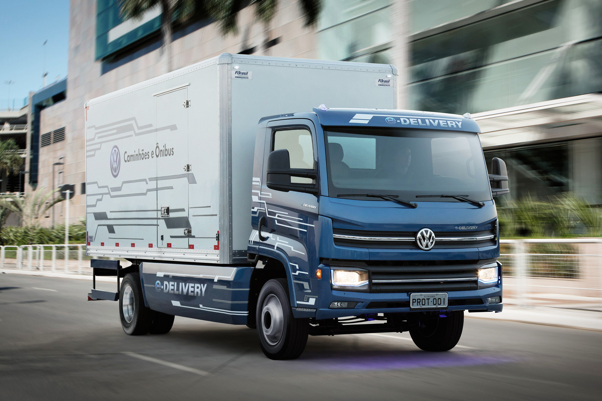 Volkswagen Caminhões e Ônibus (VWCO) Traton Group e-Delivery TIR transNews