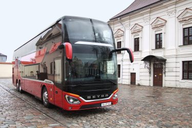 Setra S 531 DT Doppelstock Testfahrt TIR transNews