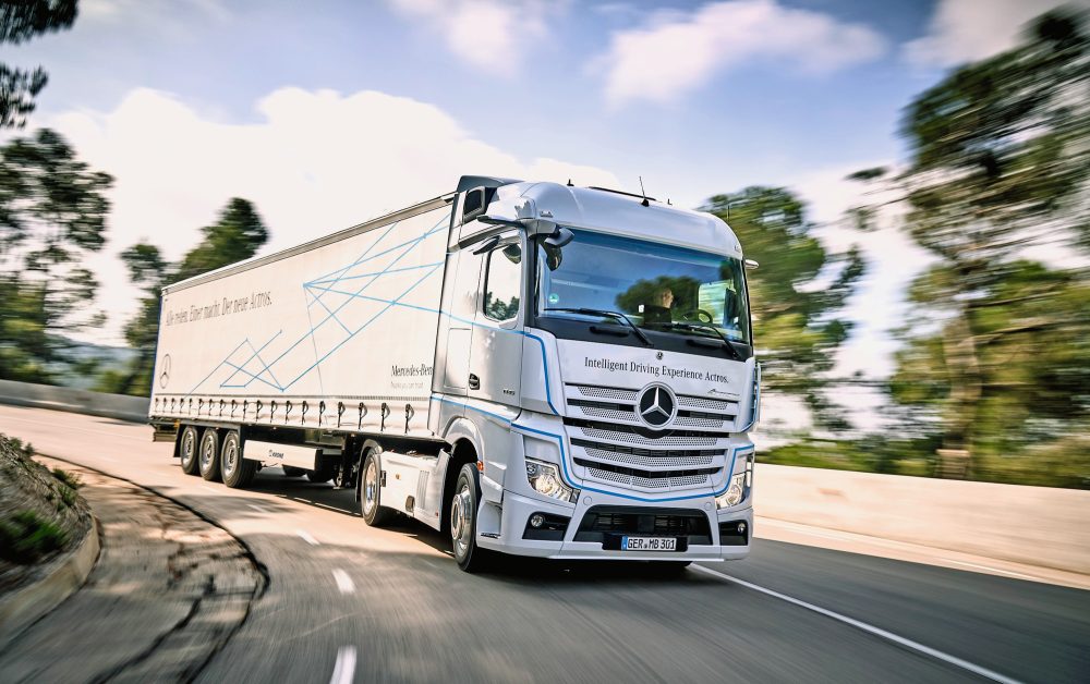 Mercedes-Benz Actros TIR transNews