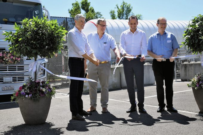 LNG-Tankstellen Schweiz Lidl Weinfelden TIR transNews