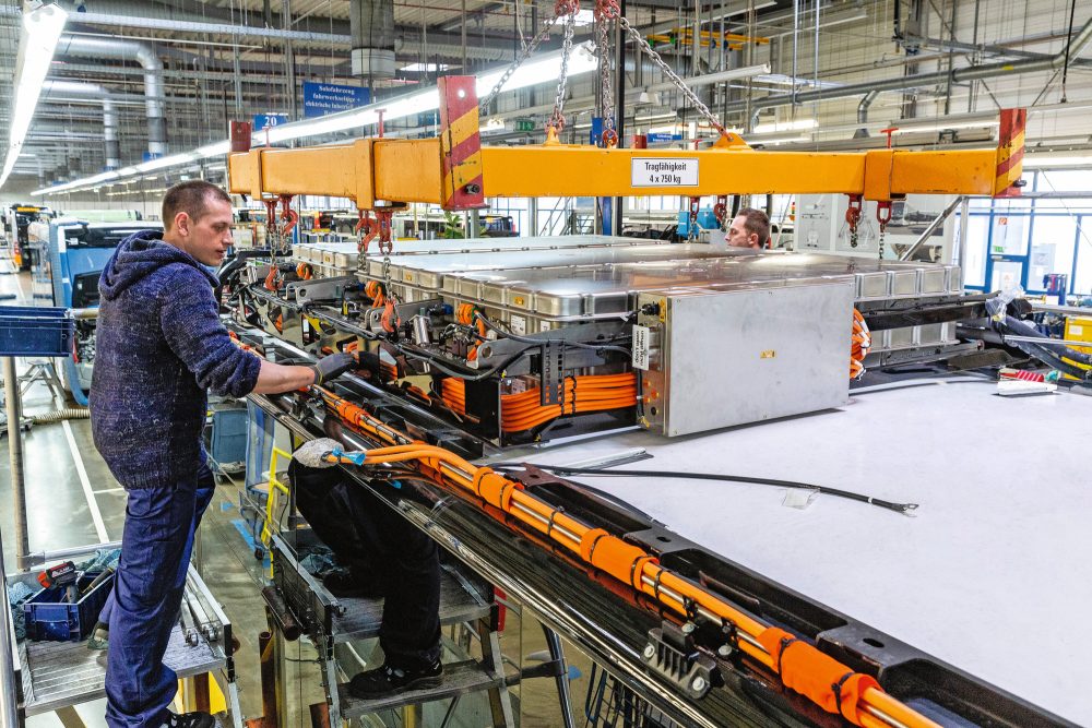 Mercedes-Benz Citaro eCitaro Werk Mannheim Produktionsprozess TIR transNews