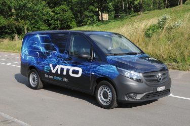 Mercedes-Benz eVito Fahrbericht TIR transNews