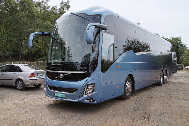 Volvo 9900 Testbusse des Coach Euro Test CET TIR transNews