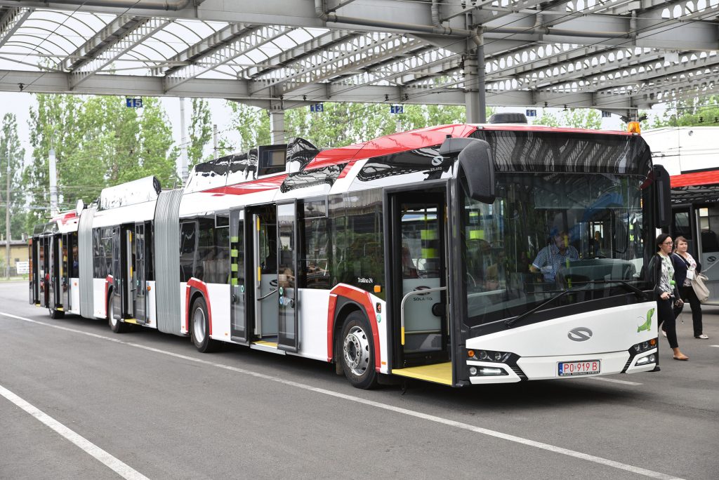 Solaris TrolleybusHersteller TIR transNews TIR transNews