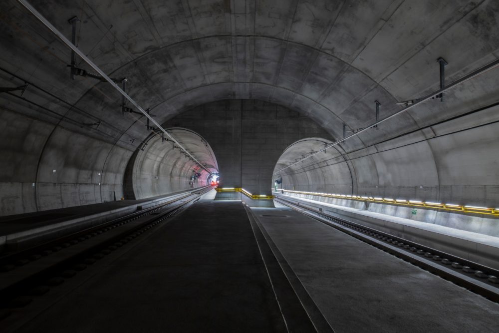 Monte Ceneri Basistunnel Nordportal NEAT TIR transNews