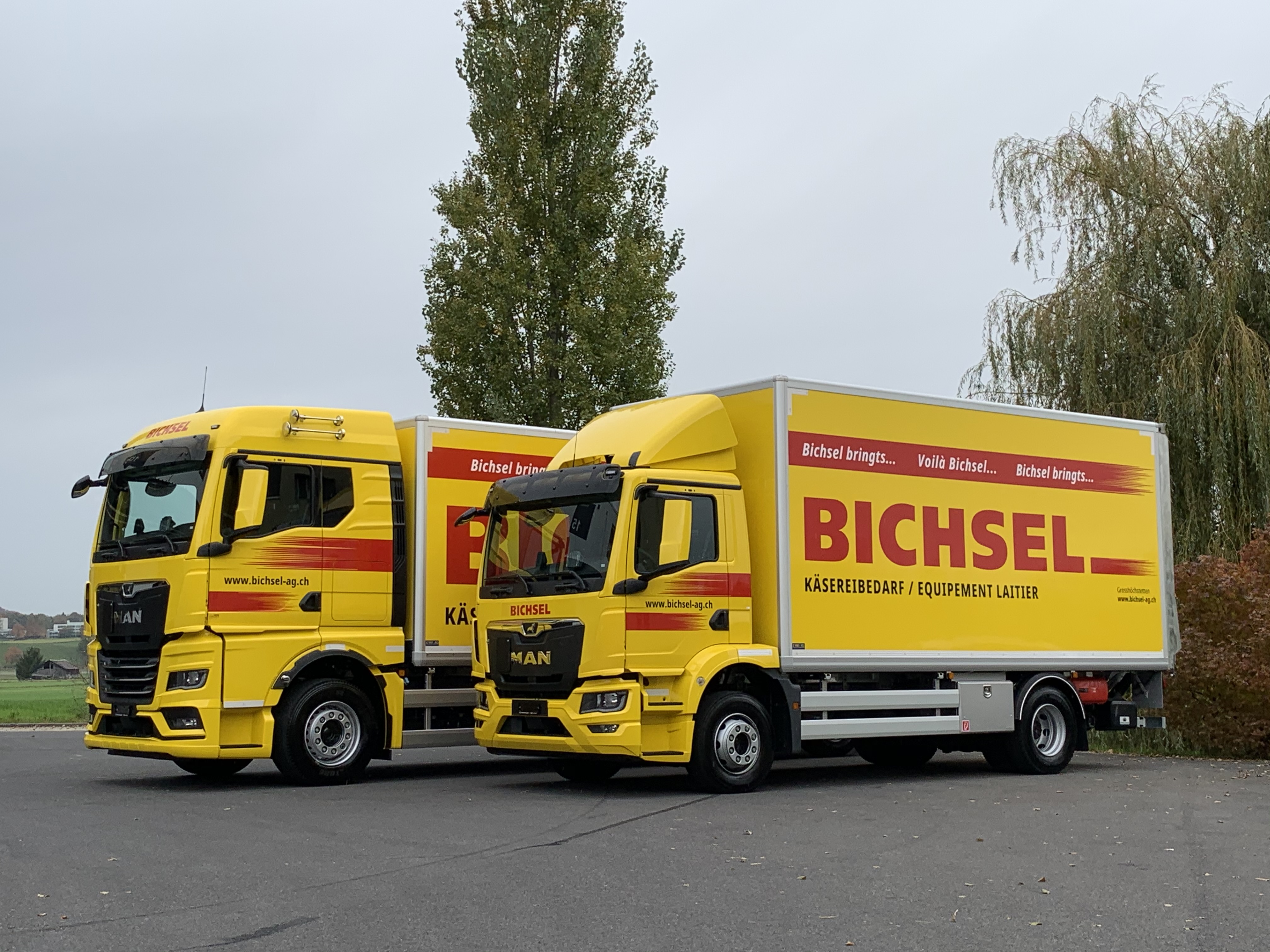 Joh. Bichsel AG MAN TGX TGM TIR transNews