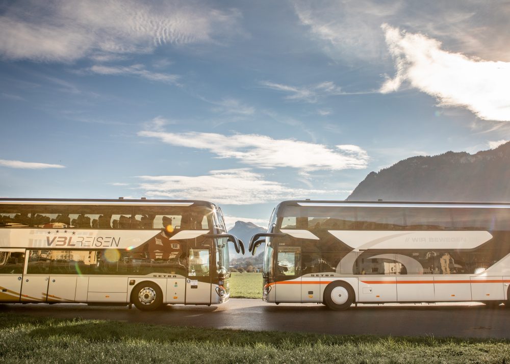 Tellbus Auto AG Uri vbl luzern Setra TopClass S 531 DT TIR transNews