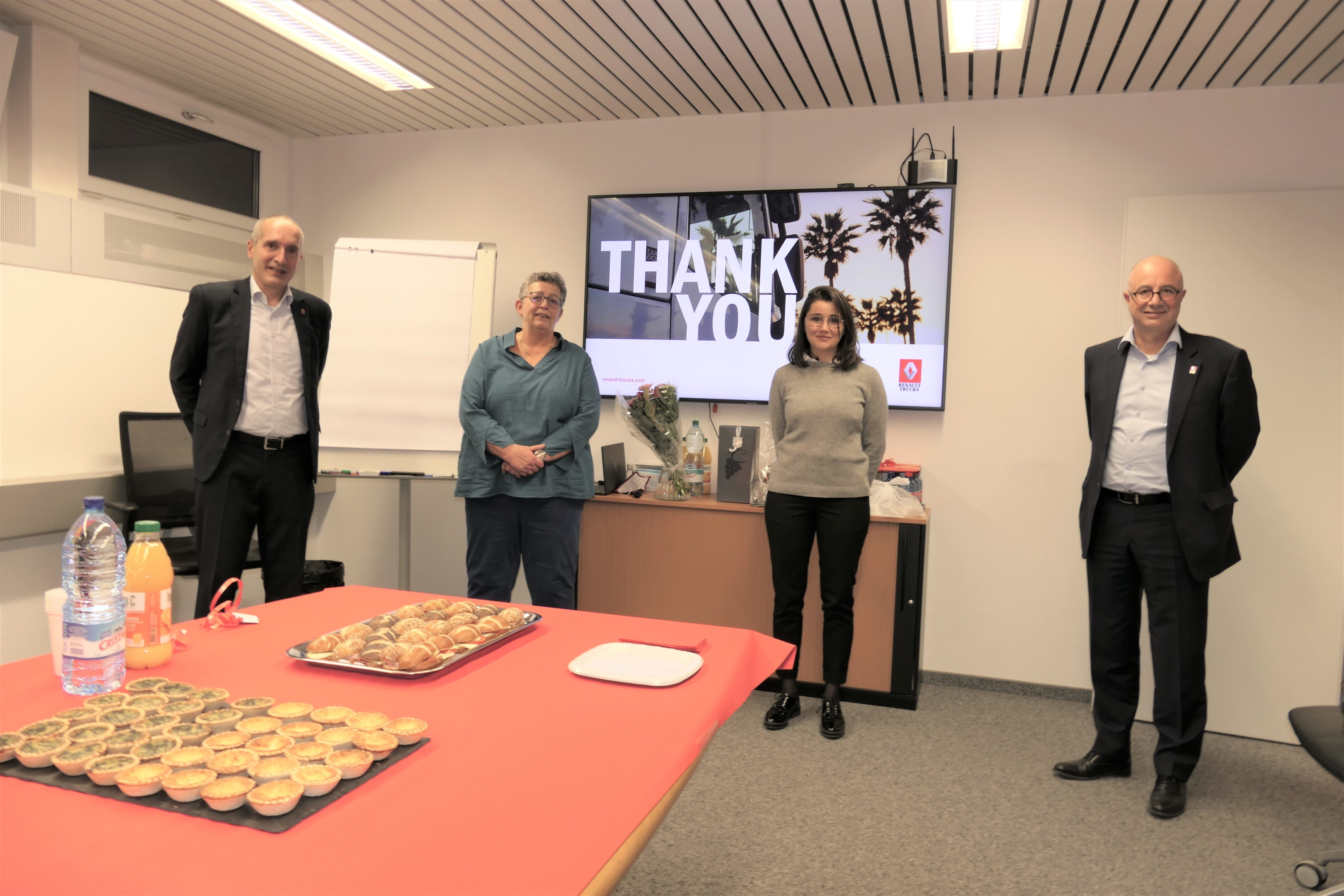 Daniela Schifferle Léa Orenga Renault Trucks Schweiz AG TIR transNews