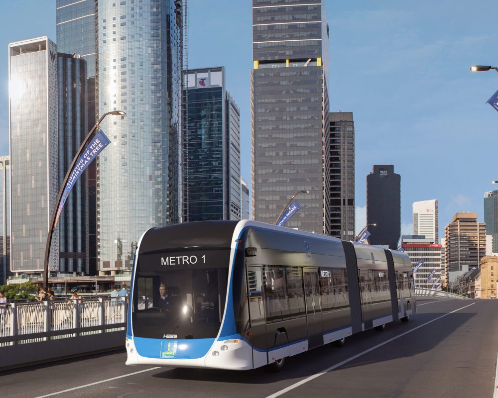 Brisbane Metro Hess AG lighTram TIR transNews