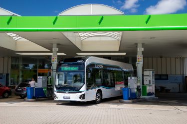 Hyundai Elec City Fuel Cell Bus Brennstoffzellen-Bus TIR transNews