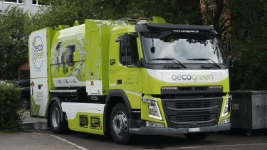 Oecogreen Futuricum Containerreinigungs-LKW TIR transNews