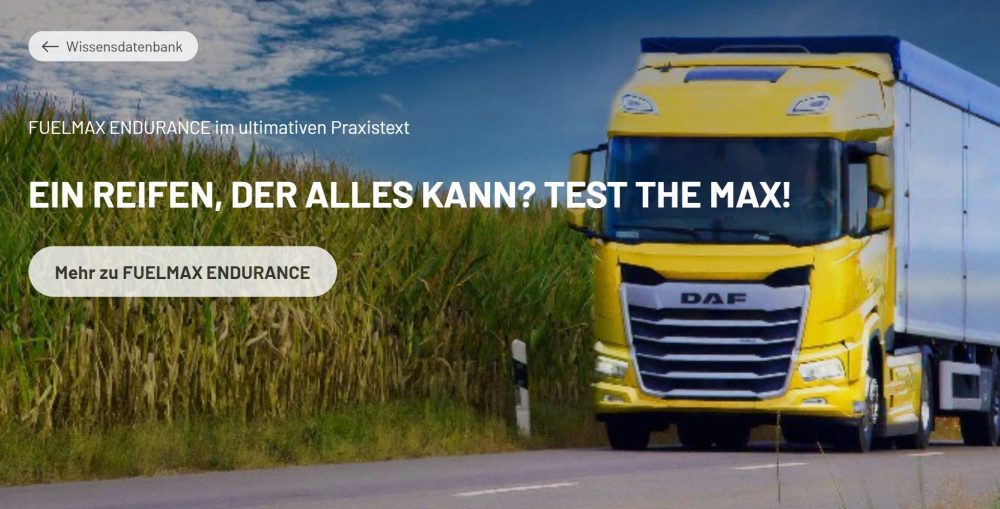 Flotten testen Fuelmax Endurance Goodyear Aufmacher TIR transNews