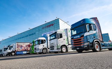 LKW-Flotten emissionsarm Migros Empa TIR transNews