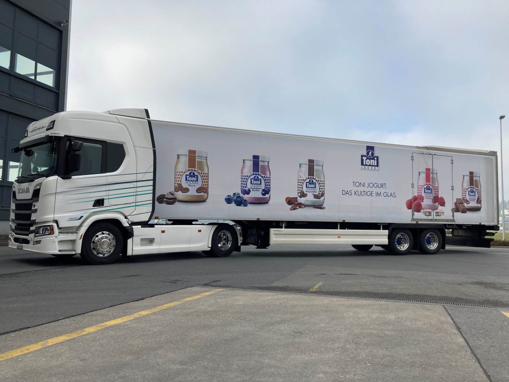 Scania SUPER-Test Emmi Schweiz AG TIR transNews