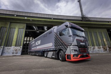 MAN Berlin E-Truck Megawatt-Laden TIR transNews