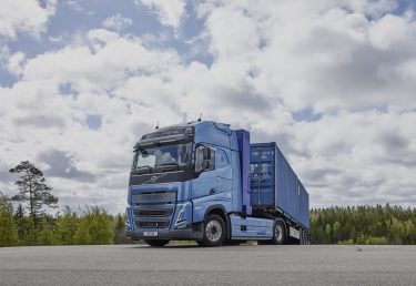 Volvo Trucks Brennstoffzellen-LKW TIR transNews