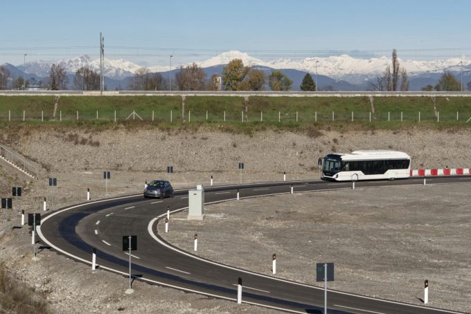 Induktionsladen Arena del Futuro TIR transNews