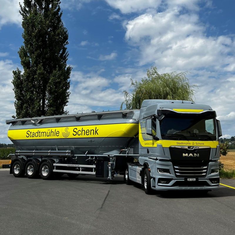 Stadtmühle Schenk Bern MAN TGX 18.510 4x2 LL TIR transNews