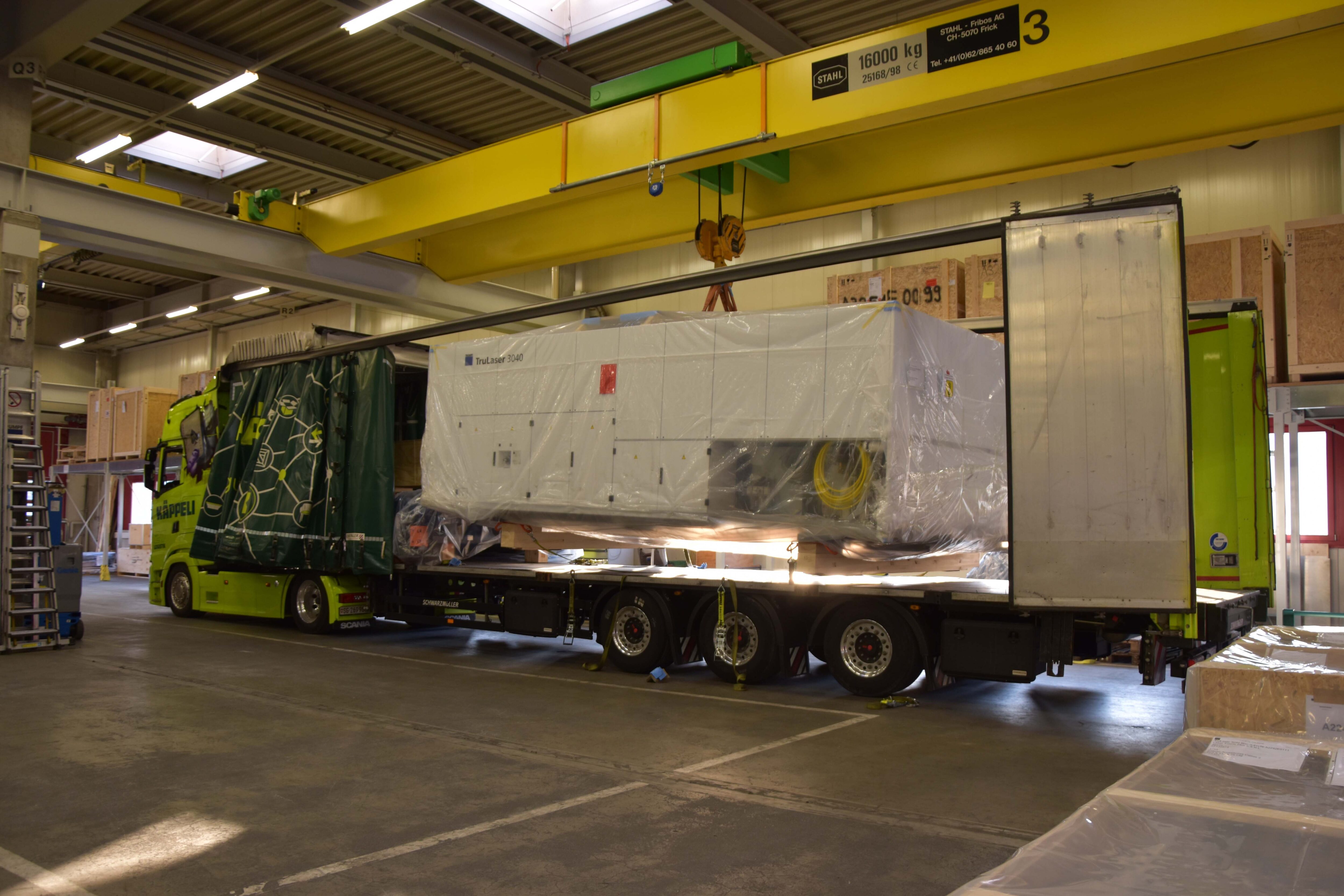 Scania 770 S Käppeli Logistik AG TIR transNews