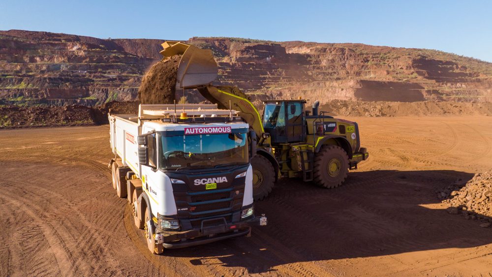 Scania Rio Tinto australische Mine TIR transNews