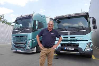 Volvo Trucks E-Day in Inwil 2022 TIR transNews