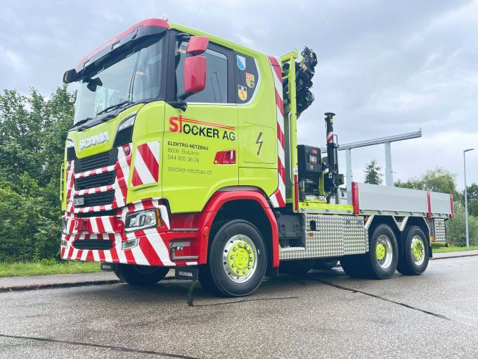 Stocker AG Scania 650S TIR transNews