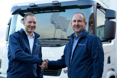 Manser Manuel und Tobias Schönenberger Scania Schweiz TIR transNews