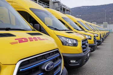 Ford E-Transit DHL Expres Schweiz TIR transNews