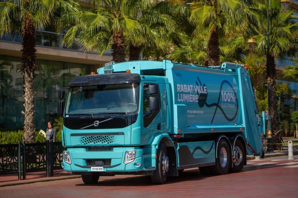 Volvo FE Electric Arma Marokko Afrika TIR transNews