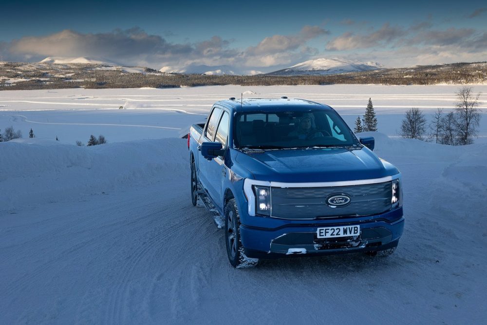 Ford F-150 Lightning Norwegen Europa TIR transNews
