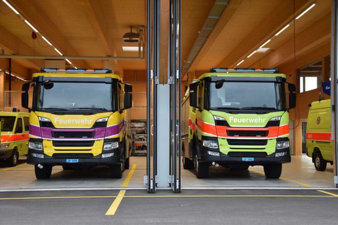 Feuerwehr Zumikon-Küsnachterberg Scania TIR transNews