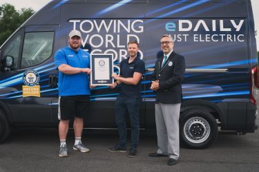 Iveco eDaily Weltrekord Guinness World Records TIR transNews