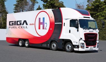 Isuzu Brennstoffzellen-LKW mit Honda-Technik TIR transNews
