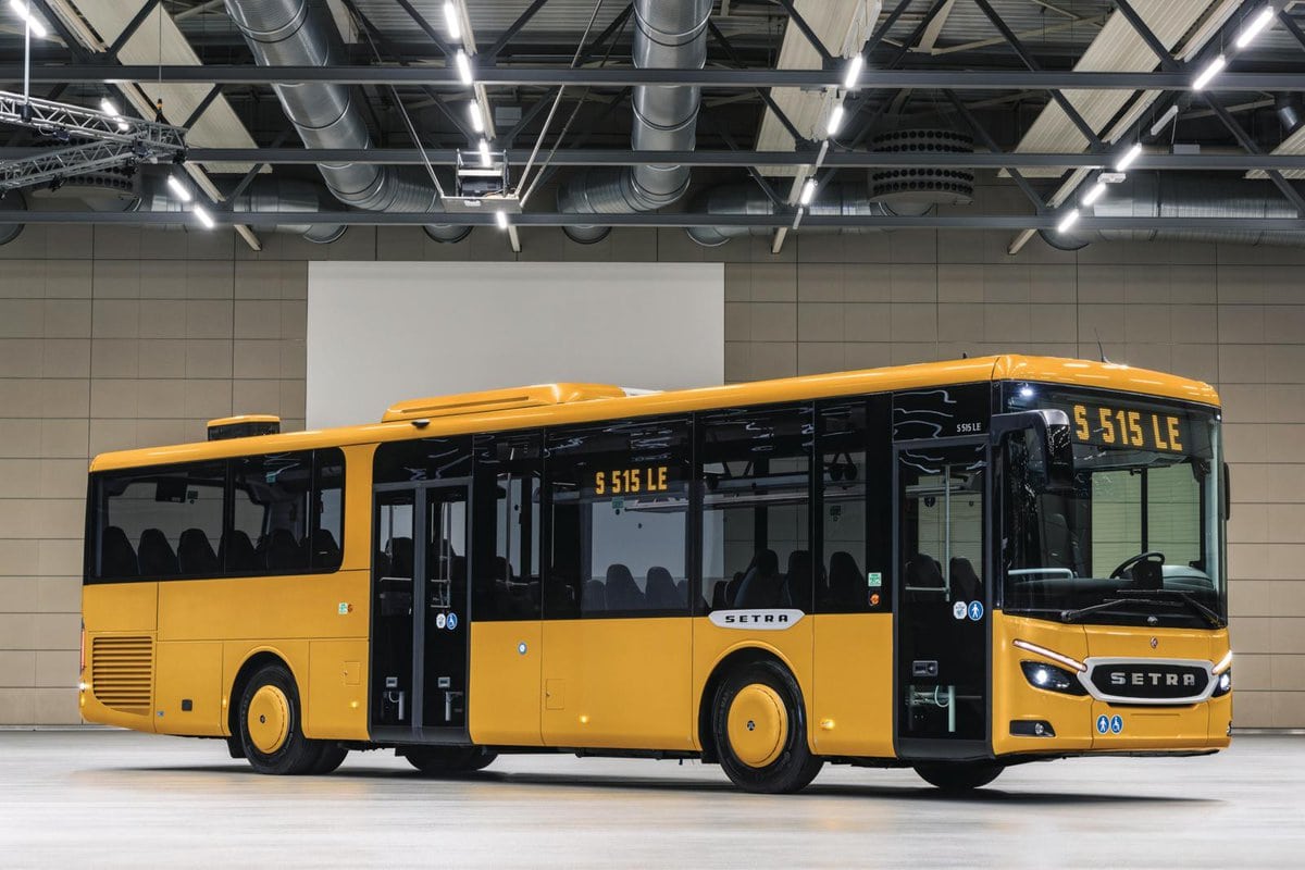 Setra-Überlandbus Multiclass 500 LE TIR transNews