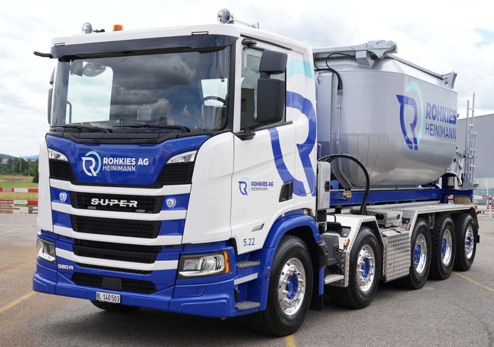 Rohkies Heinimann AG Scania 560R B 10x4*6 NB TIR transNews